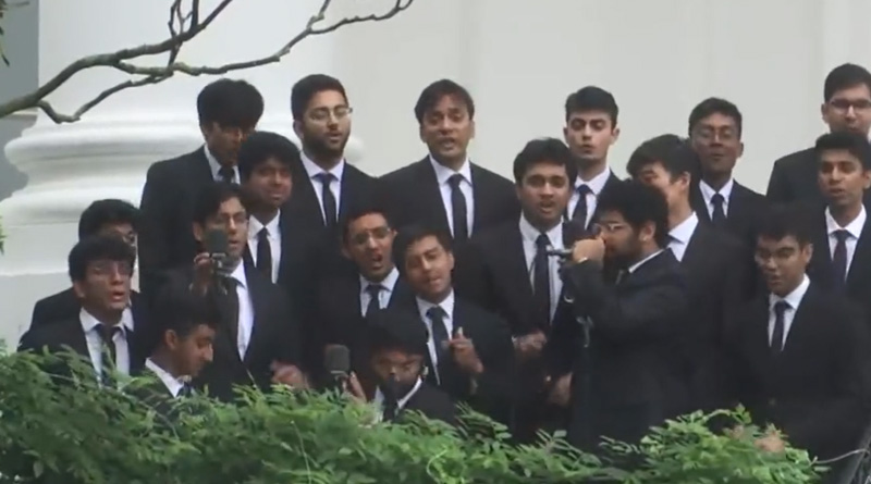 USA Band performs Chaiyya Chaiyya for crowd gathered to see Modi at White House | Sangbad Pratidin