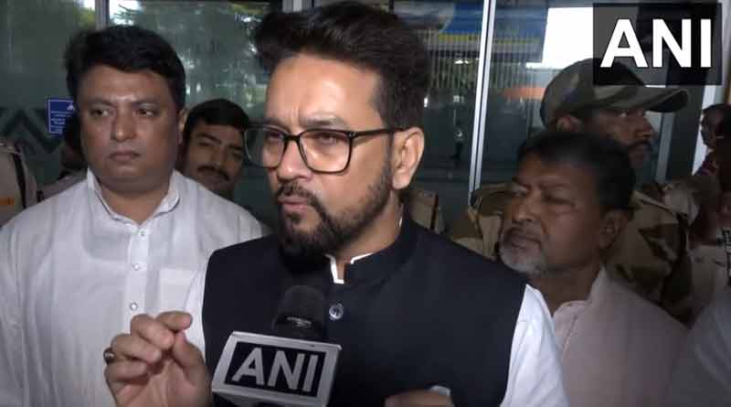 Union minister Anurag Thakur slams WB CM Mamata Banerjee over violence in Panchayat Election । Sangbad Pratidin