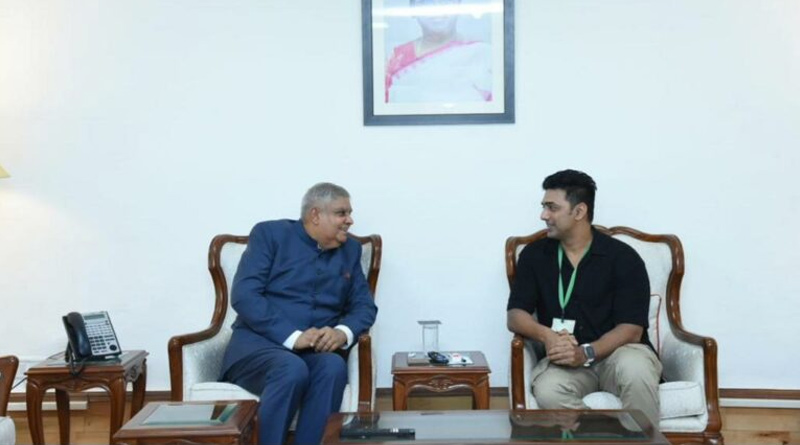 Dev met Vice President Jagdeep Dhankhar at parliament, had a chat | Sangbad Pratidin