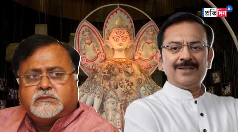 Partha Chatterjee is past, Arup Biswas joins hand with Naktala Udayan Sangha Puja | Sangbad Pratidin