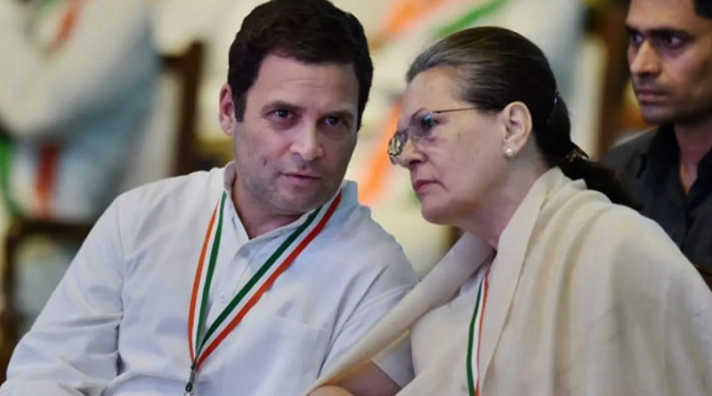 Aircraft carrying Sonia Gandhi and Rahul Gandhi made an emergency landing in Bhopal | Sangbad Pratidin