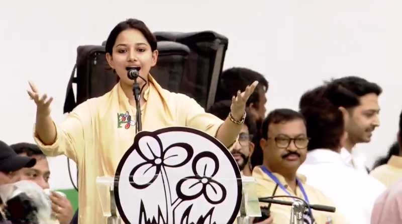 TMC 21 July Rally: 'We have Didi', new face of youth TMC Rajanya Haldar challenges BJP | Sangbad Pratidin