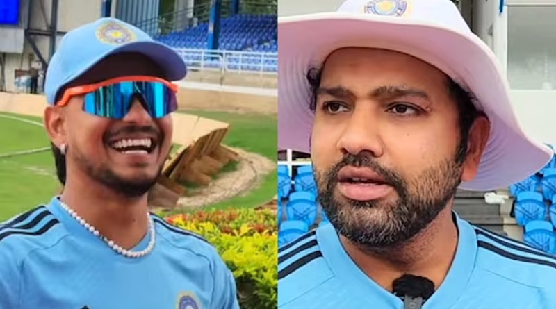 Team India skipper Rohit Sharma wants Ishan Kishan to it century | Sangbad Pratidin