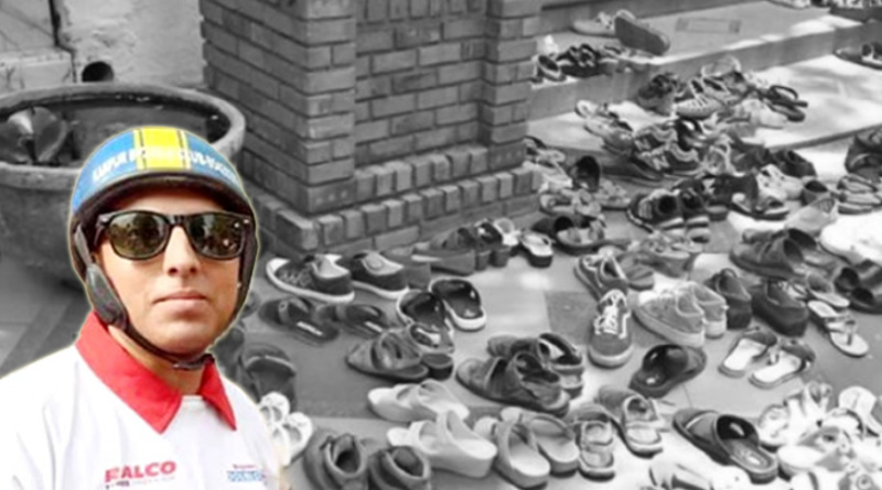 Man lodged FIR after new slippers were stolen from the Bhairav temple in UP | Sangbad Pratidin