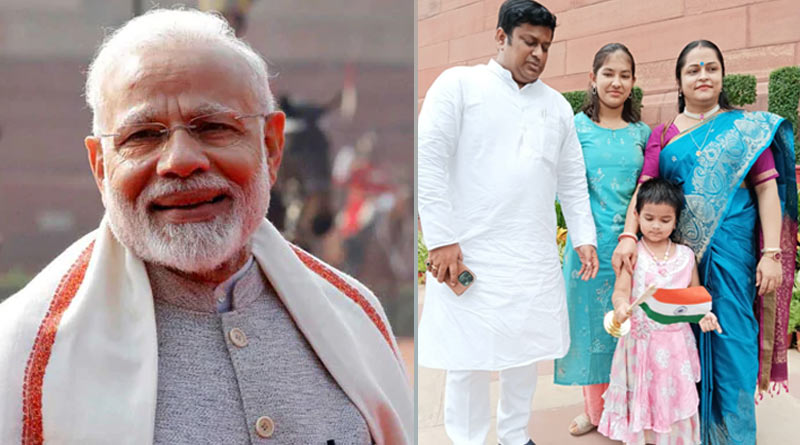 Bengal BJP chief and MP Sukanta Majumdar meets PM Narendra Modi | Sangbad Pratidin