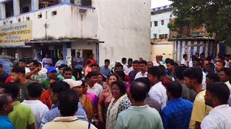 TMC MLA Tapas Saha Slams leader Tina Bhowmik saha | Sangbad Pratidin
