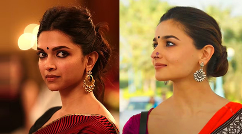 Rani Alia Bhatt or Piku Deepika Padukone, who flaunts Bengali looks better, fan war | Sangbad Pratidin