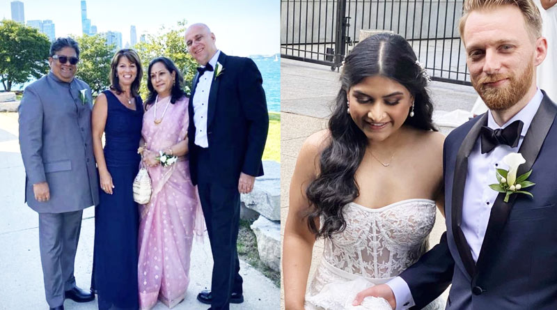 Director Aniruddha Roy Chowdhury daughter Prerna had Christian wedding in USA | Sangbad Pratidin