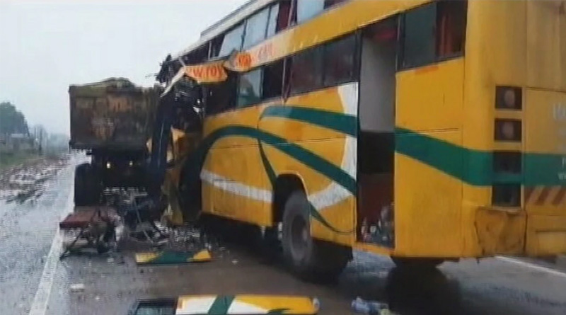 3 killed, 6 injured on the way to attend PM Modi rally in Raipur | Sangbad Pratidin