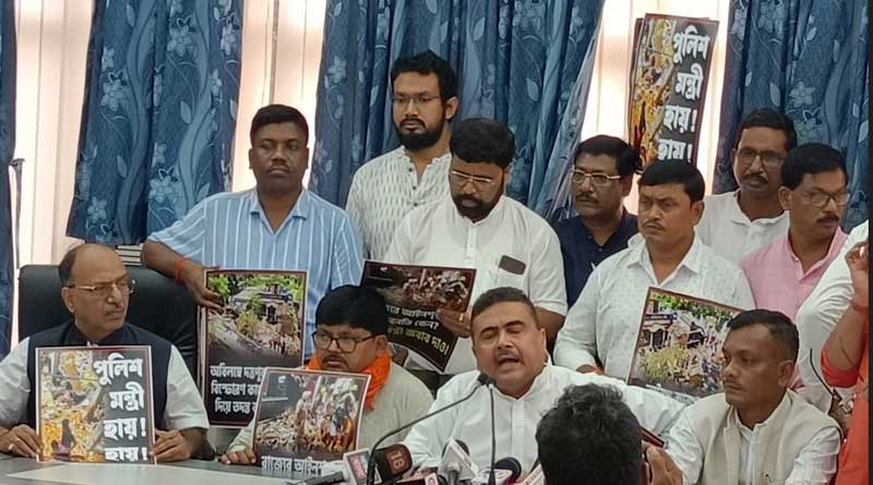 Duttapukur Blast: Suvendu Adhikari walks out from assembly demanding Mamata Banerjee's statement on blast | Sangbad Pratidin