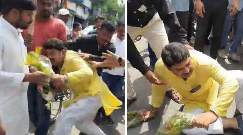 Dhupguri By-election: BJP leader in Dhupguri beaten by party workers ahead of by election |Sangbad Pratidin