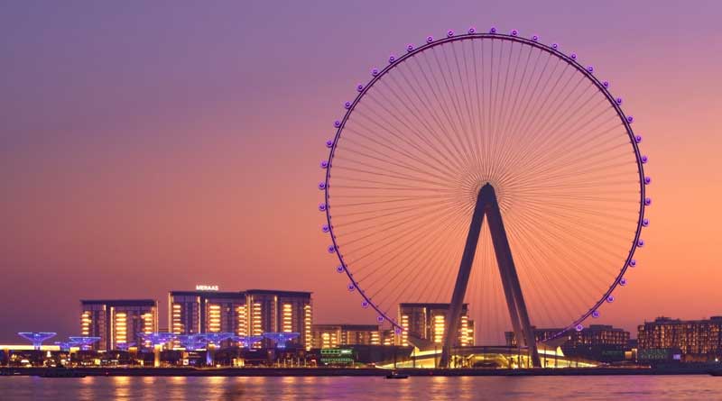 World's largest ferris wheel mysteriously stops turning in Dubai | Sangbad Pratidin