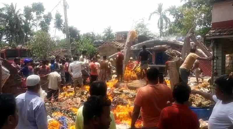 Duttapukur Blast: first arrest within 24 hours, Shafiq Alam known as business partner of accused Keramat Ali | Sangbad Pratidin