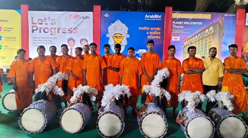 Dhakis from Murshidabad will play dhak in Mumbai's Durga Puja get offer three months ago | Sangbad Pratidin