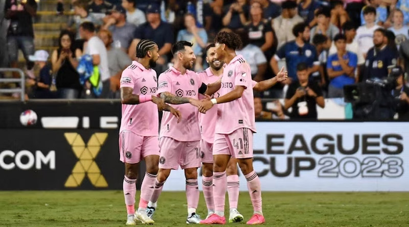 Lionel Messi scores to help Inter Miami beat Philadelphia and storm into Leagues Cup final | Sangbad Pratidin