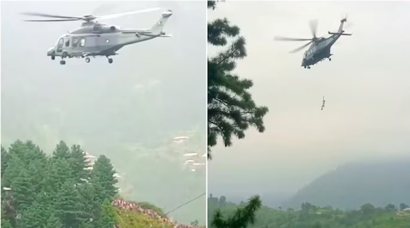Pakistan cable car ordeal ends after over 15 hours and all 8 people rescued | Sangbad Pratidin