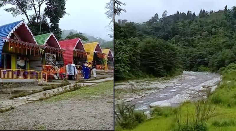 Gitkhola river, cottages in the lap of tea plantations, the small village of Pashabong beckons mountain lovers | Sangabd Pratidin