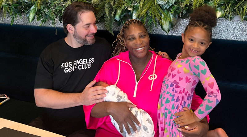 Serena Williams welcomes second child Adira, fans shower congratulations in social media। Sangbad Pratidin
