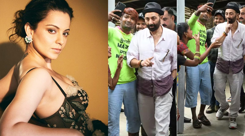 Kangana Ranaut defends Sunny Deol's video of snapping at fan| Sangbad Pratidin