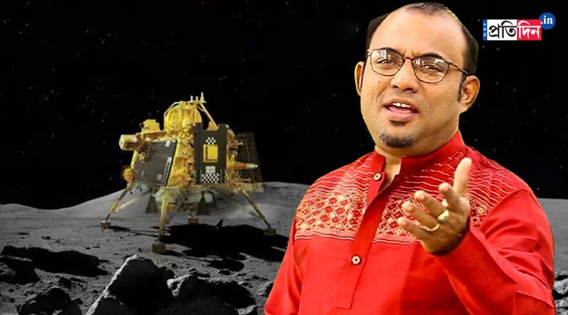 Chand Keno asena singer Raghab Chatterjee reacts to chandrayaan-3 | Sangbad Pratidin