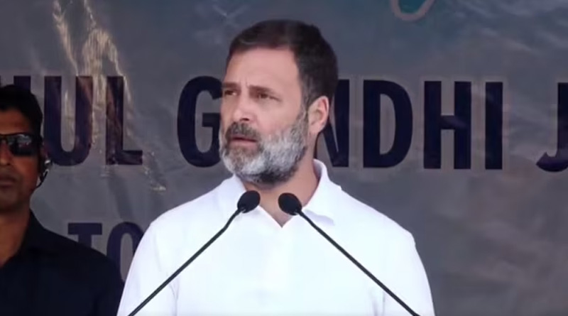 Rahul Gandhi hints at Adani on hacking MPs phone controversy | Sangbad Pratidin