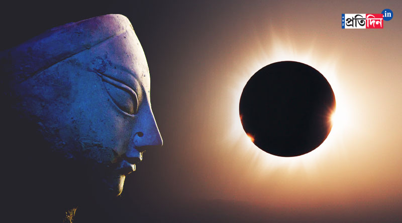 Solar eclipse in Mahalaya for the first time in 100 years | Sangbad Pratidin