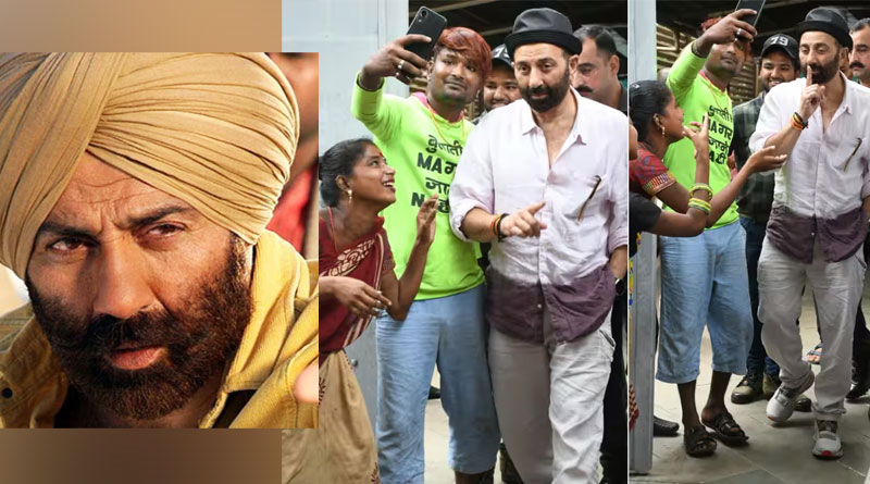 Sunny Deol got trolled as he refuses to click pictures with slum fans| Sangbad Pratidin