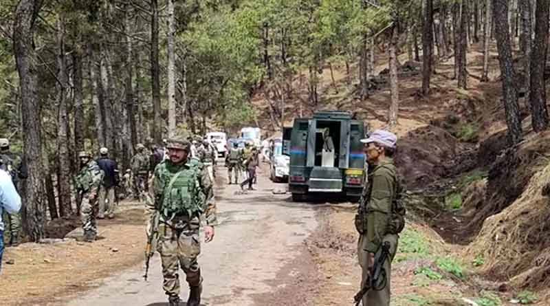 One terrorist killed in Jammu and Kashmir। Sangbad Pratidin