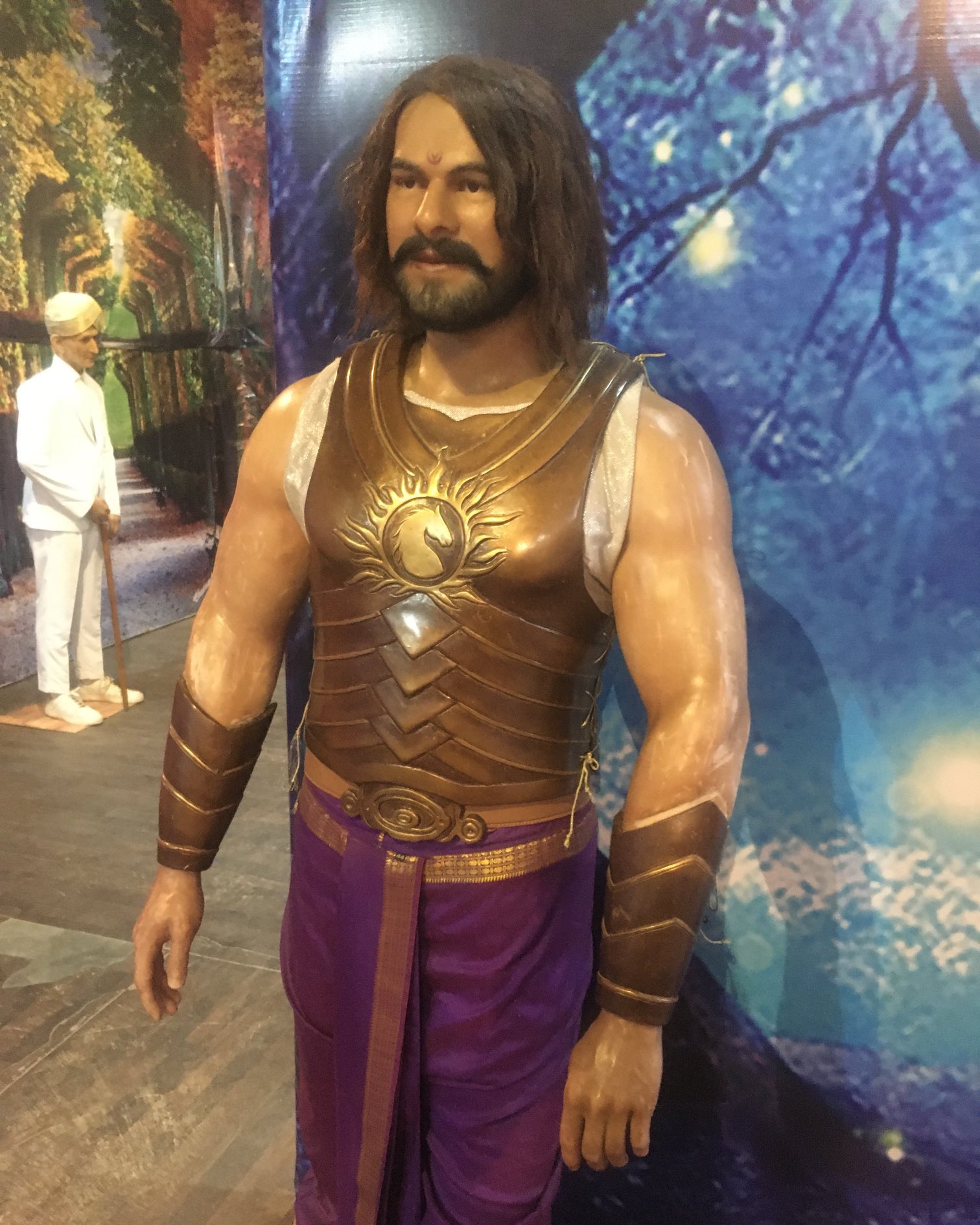 Prabhas statue in Mysore 
