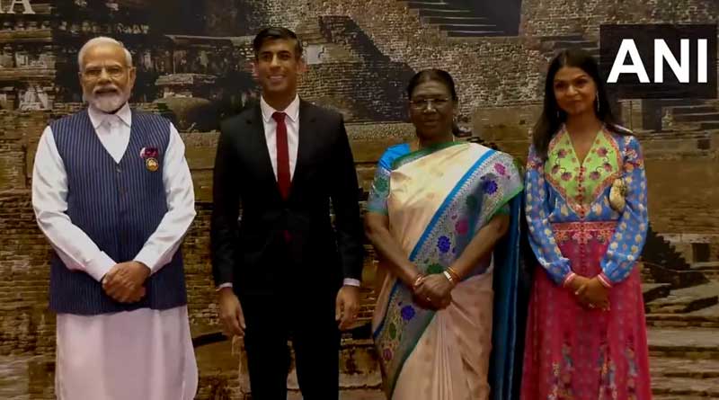 G-20 Summit: Members attend dinner at Bharat Mandapam enjoying photosession। Sangbad Pratidin