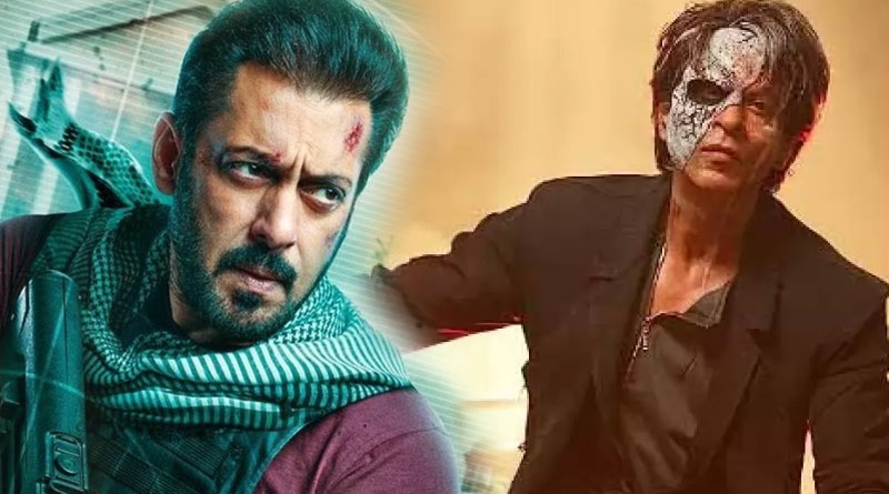 Salman Khan waits to hug Shah Rukh, see video | Sangbad Pratidin