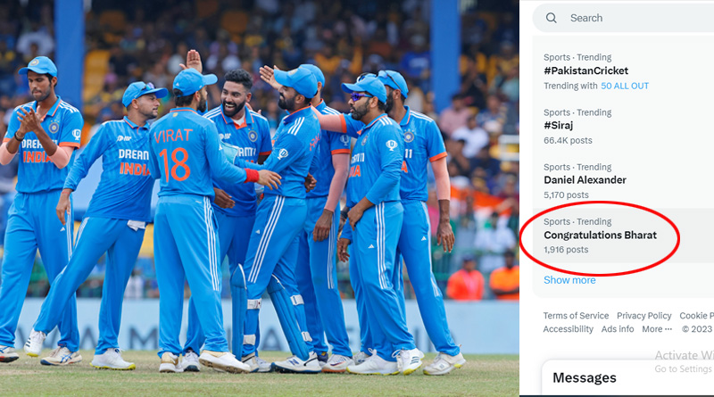 'Congratulations Bharat' trends as India wins Asia Cup for eighth time | Sangbad Pratidin