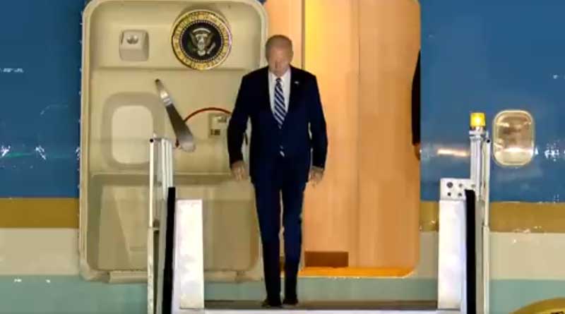 Joe Biden reaches Delhi for G-20 summit | Sangbad Pratidin