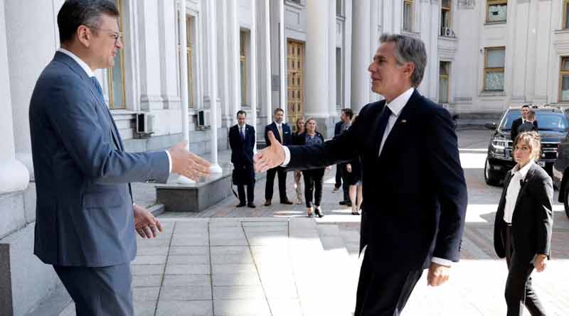 Blinken arrived in Kyiv to hear latest on Ukraine’s counteroffensive। Sangbad Pratidin