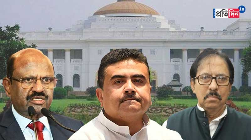 Suvendu Adhikari strokes new controversy about Dhupguri MLA's oath taking ceremony | Sangbad Pratidin