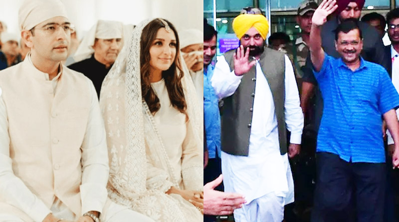 Parineeti Chopra-Raghav Chadha Wedding Updates: Arvind Kejriwal, Bhagwant Mann at Udaipur | Sangbad Pratidin