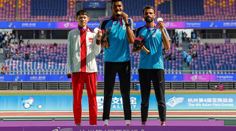 India bag 18 medals, including 4 gold on 2nd day of Asian Para Games | Sangbad Pratidin