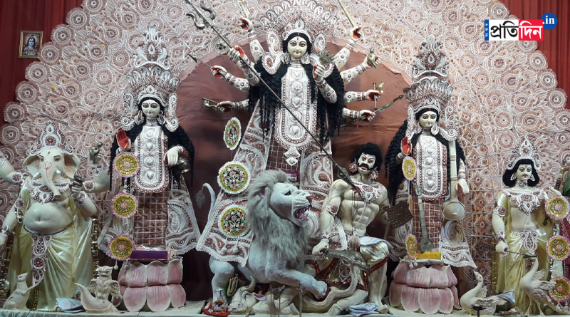 Durga Puja 2023; This Puja of New Town inaugurated by Subrata Bhattacharya | Sangbad Pratidin