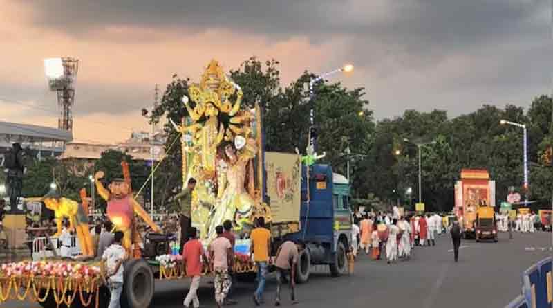 Red road closed, huge police deployed for Durga Puja Carnival 2023