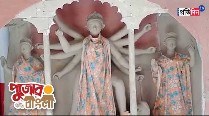 Gram Banglar Durga Puja 2023: Centuries old Durga Puja in this Sreerampur family has an interesting history | Sangbad Pratidin