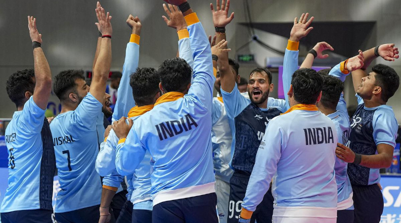 Hangzhou Asian Games 2023: India beat Iran in Mens Kabaddi final and win the gold। Sangbad Pratidin