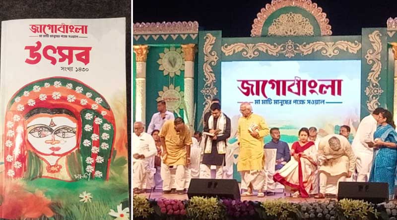 CM Mamata Banerjee speaks on her knee infection during Mahalaya | Sangbad Pratidin