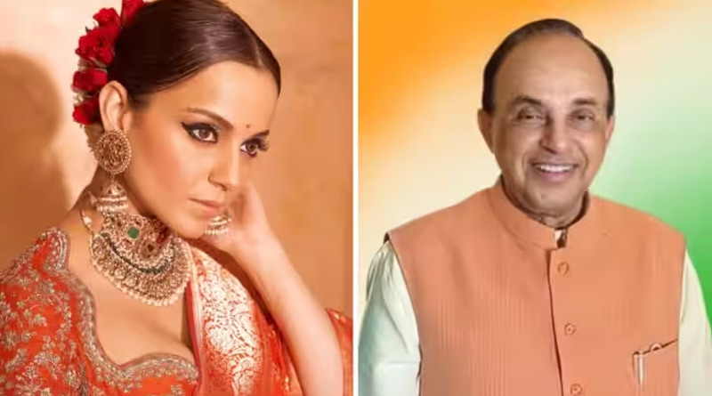 Kangana Ranaut slams Subramanian Swamy for questioning her presence at Ramlila | Sangbad Pratidin