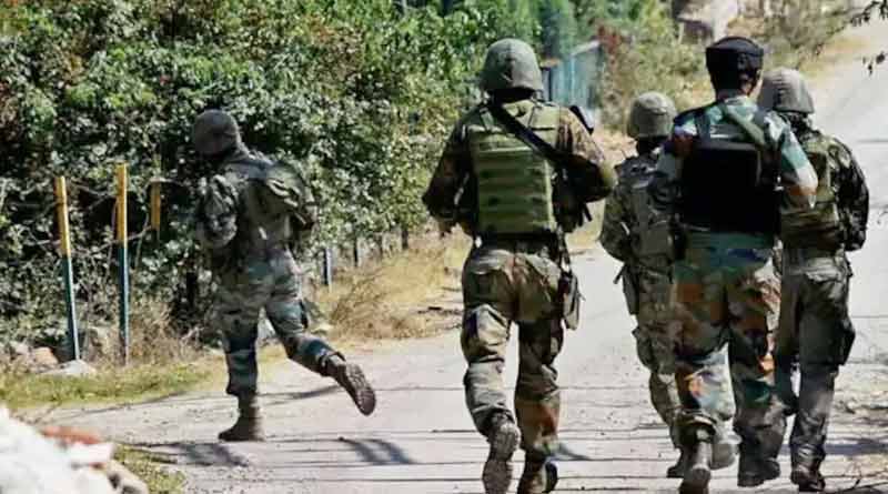 Encounter began between security force and terrorist। Sangbad Pratidin