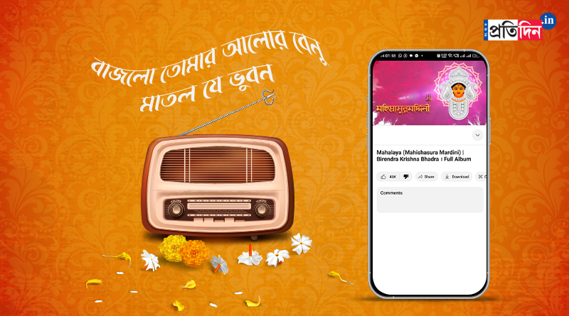 Mahalaya 2023: Gen Y is more habituated to listen Mahisasurmaradini in YouTube Channel rather than radio | Sangbad Pratidin