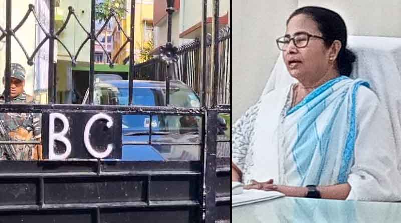 CM Mamata Banerjee is getting angry as ED raids Jyotipriya Mallick's house । Sangbad Pratidin