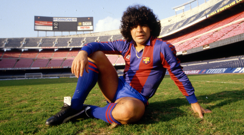 Maradona in Barcelona