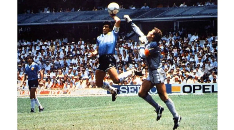 Maradona Hand of god