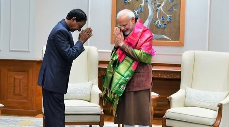 KCR wanted to join NDA, claims PM Modi। Sangbad Pratidin