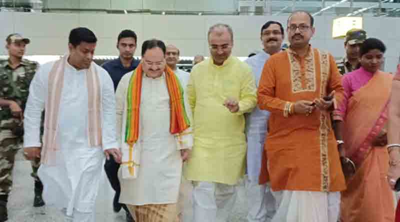 Durga Puja 2023: BJP President J P Nadda at Kolkata on Maha Saptami